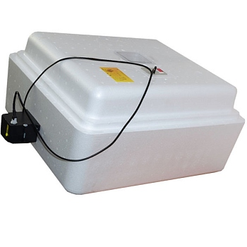 Инкубатор 77 яиц авт. поворот аналоговый терморегулятор с циф. индик. с вкладышем (72вкл)