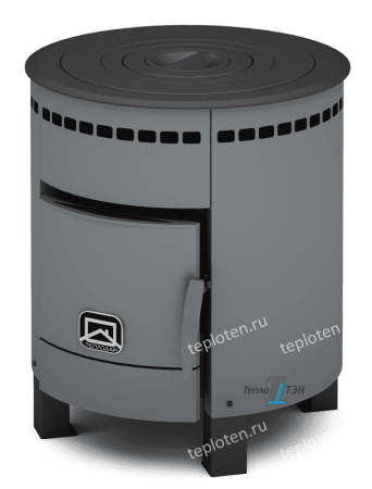 Печь ТеплоДар отопительно-варочная ПЕЧУРКА (под казан), до 50 м3, D 115, 32 кг