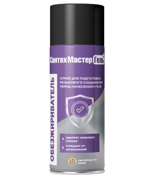 Гель Обезжириватель,баллон 150мл Сантехмастер