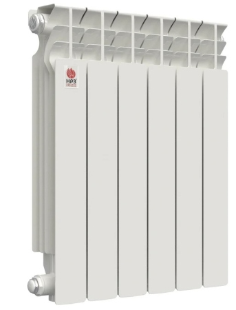 Радиатор алюм. НРЗ ЛЮКС  500/100 6 секций