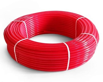 Труба из сш п/этилен PERT d16*2.0 Jakko, бухта200м RED