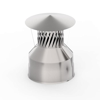 УМК Оголовок с искрогасителем, 150х250, Н+Оц, 0,5мм 0,5мм (К)