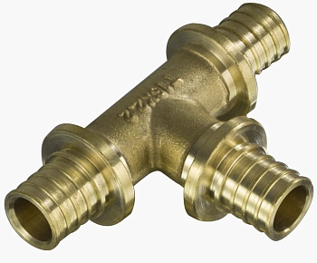 Тройник аксиальный латунный 20 (2,8) (TIM) (H-T202020)