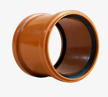 Муфта ремонтная ПВХ D 110 кирпич.