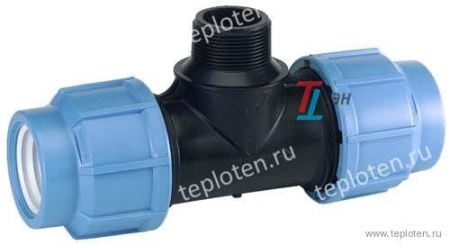 Тройник разъемный комбинированный НР 25*1