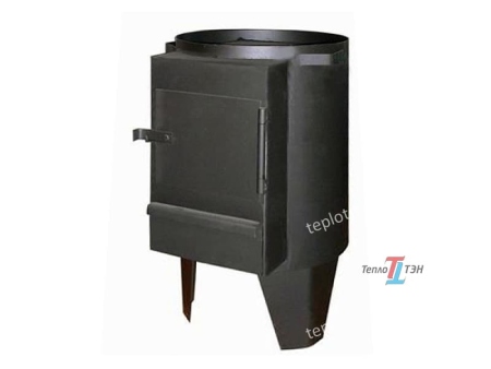 Топка КВЛЧ (черная, чугунная вставка)