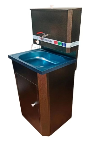 Умывальник ElectroVel УД-1 с ЭВН нерж. мойка Бронза