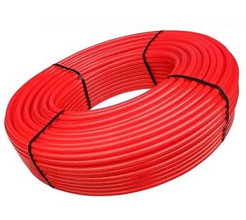 Труба из сш п/этилен PE-RT/EVOH 16х2.0мм бухта 200м красная (VM30301)