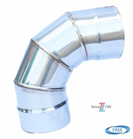 УМК Отвод 90* ф150, 1,0м Нерж