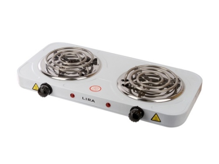 Плитка электрическая LIRA LR 1202C (спираль, мощ. 2000 Вт) (LR 1202C)